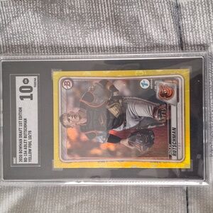 Adley Rutchman rookie ssp /75 yellow foil sp
